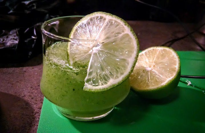 A blended mojito.